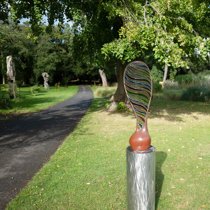 A Seed With Wings Sculpture