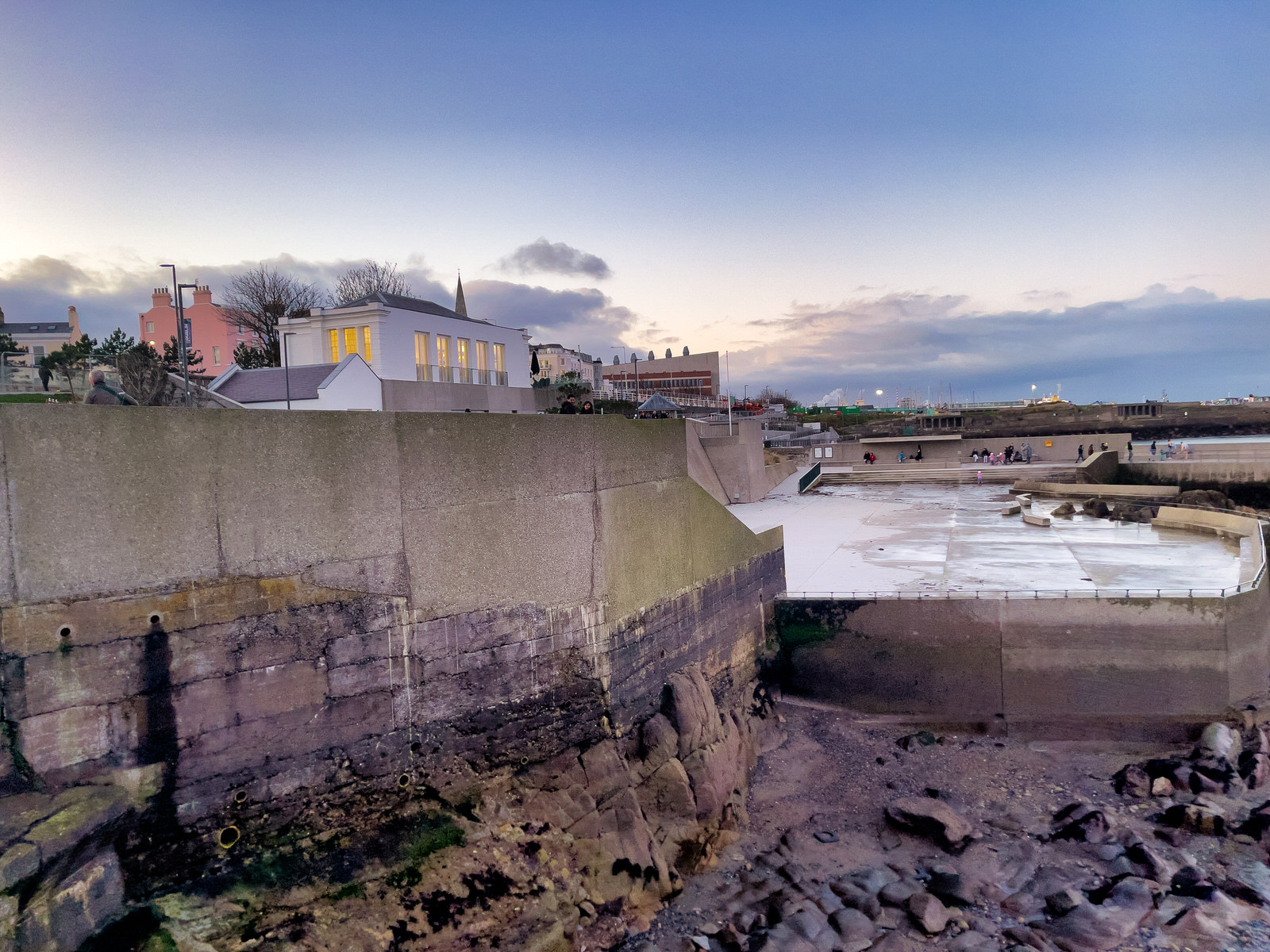 Dun Laoghaire Baths New Year 2025