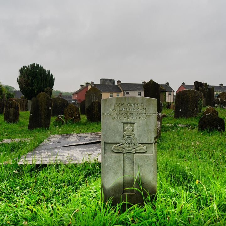 Commonwealth War Grave for Gunner M. Loughren 18816