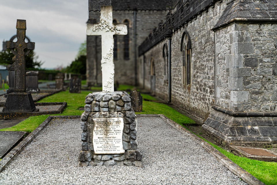 Kilkenny Cathedral And Graveyard