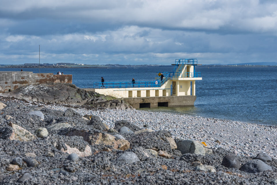 The Blackrock Diving Tower In Salthill