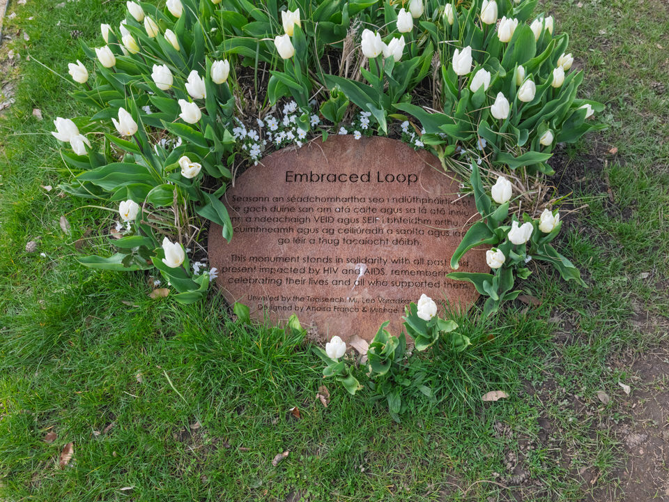 The Embraced Loop Sculpture