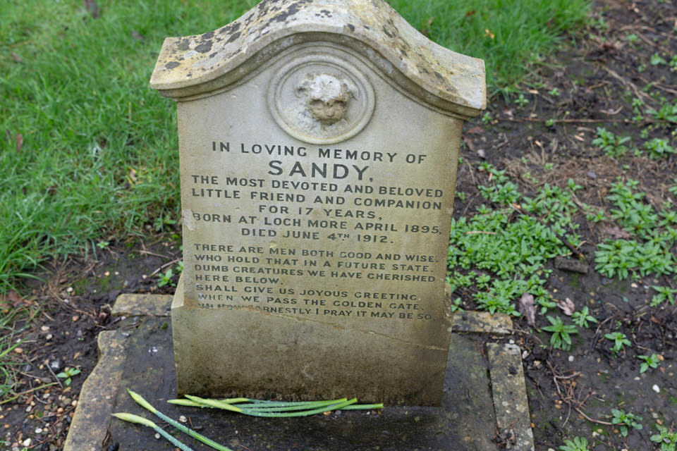 Small Family Graveyard At The Castle