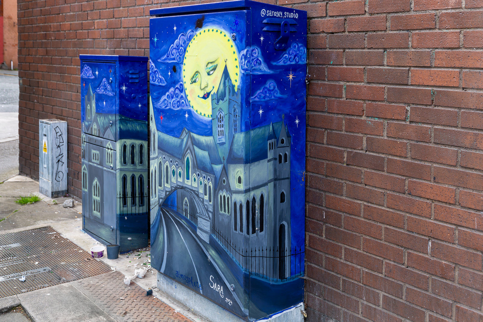 Paint The Box Full Moon At Christ Church