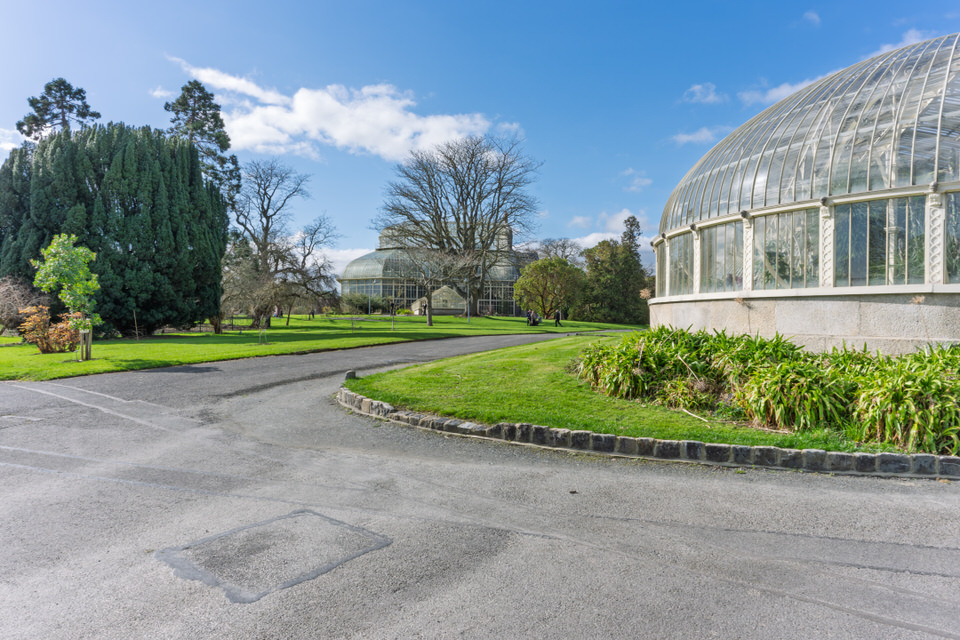 The Glass Houses At The Botanic Gardens