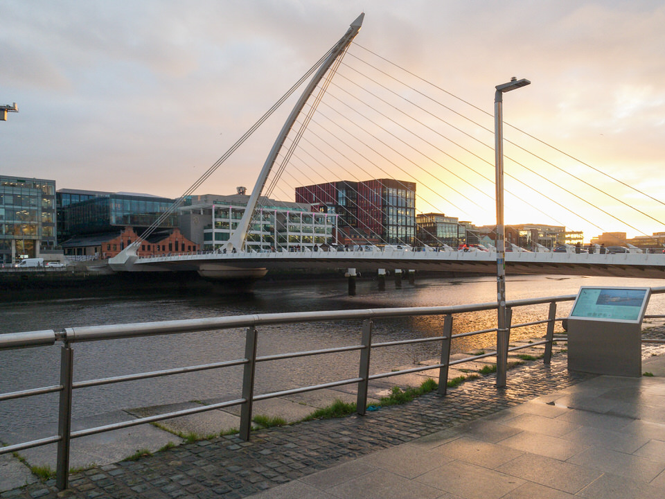 Unusual Sunlight On North Wall Quay