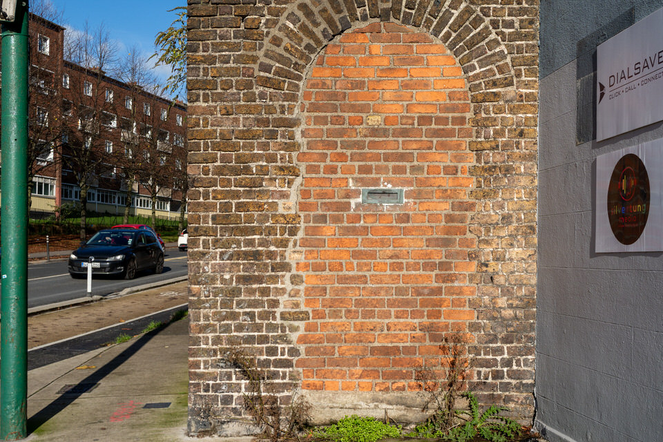 BRICKED UP DOORWAY